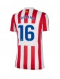 Atletico Madrid Nahuel Molina #16 Domácí Dres pro Dámské 2025-26 Krátký Rukáv Atletico Madrid Nahuel Molina #16 Domácí Dres pro Dámské 2025-26 Krátký Rukáv